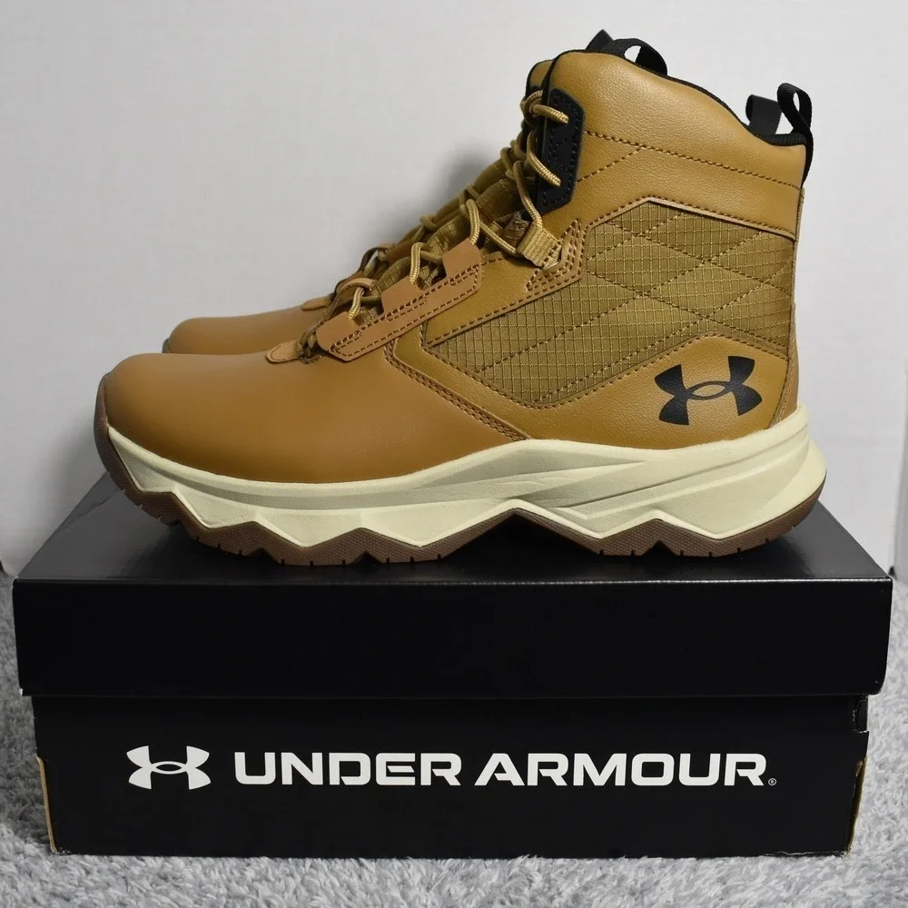Under Armour UA Stellar G2 6" Tactical Hiking Boots Men's 8.5 3025578-200 NEW - Picture 2 of 13